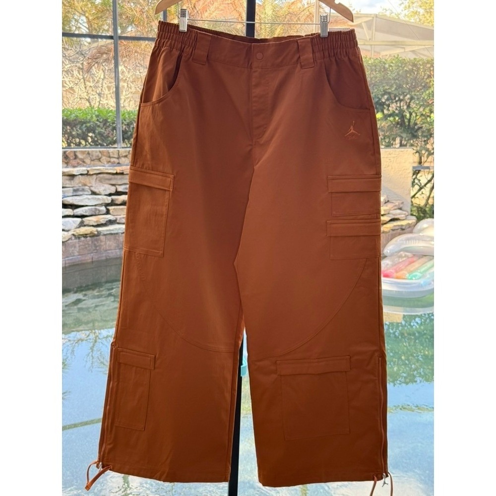 Jordan Chicago Women's Repel Woven Cargo Pants XL Cinnamon Brown NWT FD7215